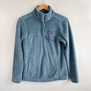 Patagonia Women's Re-Tool Snap-T Pullover Size Small Fleece Pockets